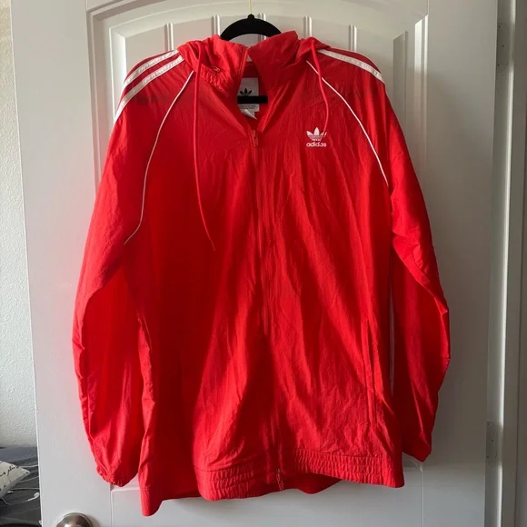 Adidas Vibrant Red Outerwear - Picture 1 of 3